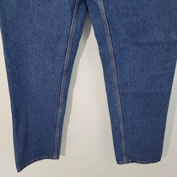 Krahe Zunft European Blue High Rise Double Front Zip Skinny Cargo Jeans Size W31 - Picture 4 of 10